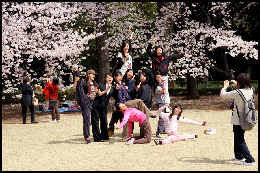 Hanami time, Tokyo